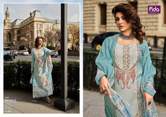 Nyra By Fida Printed Cotton Dress Material Wholesale Market In Surat
